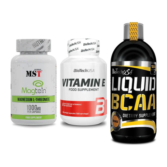 Ausdauer-Set: MST Magnesium + BioTech Vitamin + BioTech Liquid – alle enthaltenen Artikel