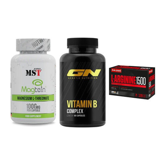 Ausdauer-Set: MST Magnesium + GN Vitamin + Body Attack – alle enthaltenen Artikel