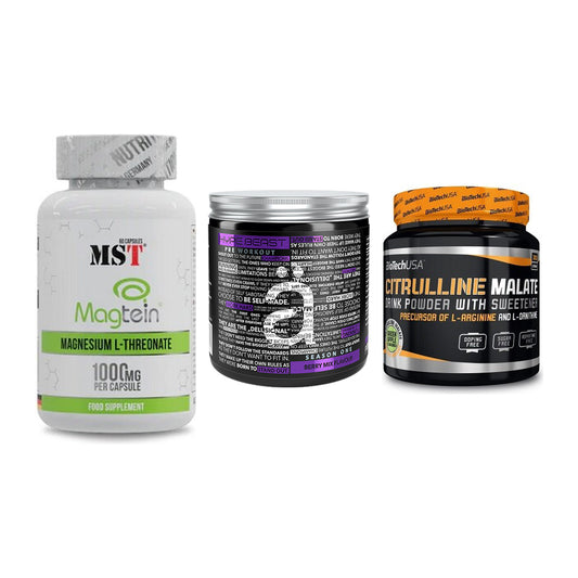 Ausdauer-Set: MST Magnesium + Nanosupps Hype + BioTech Citrulli – alle enthaltenen Artikel