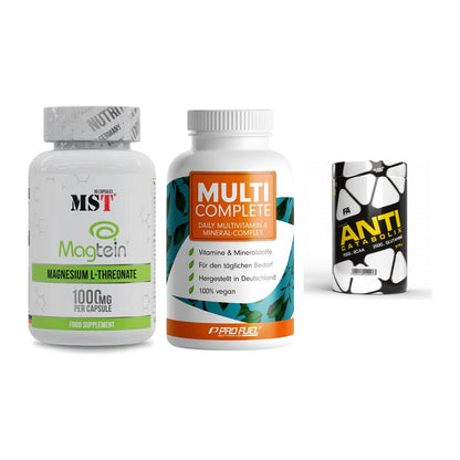 Ausdauer-Set: MST Magnesium + ProFuel MULTI + FA Nutrition – alle enthaltenen Artikel