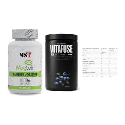 Ausdauer-Set: MST Magnesium + Big Zone Vitafus + INLEAD L-Arginin – alle enthaltenen Artikel