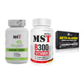 Ausdauer-Set: MST Magnesium + MST B300 B-Compl + Olimp Beta-Alani – alle enthaltenen Artikel