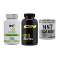 Ausdauer-Set: MST Magnesium + GN Q10 Health + MST BCAA Huge – alle enthaltenen Artikel