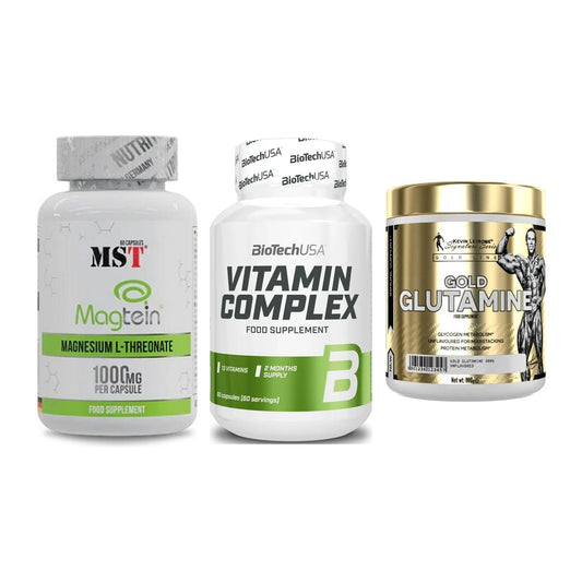 Ausdauer-Set: MST Magnesium + BioTech Vitamin + Kevin Levrone – alle enthaltenen Artikel