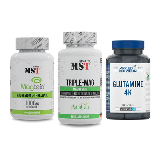 Ausdauer-Set: MST Magnesium + MST Tripple Mag + Applied Nutritio – alle enthaltenen Artikel