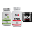 Ausdauer-Set: MST Magnesium + MST Niacin + Sinob Core – alle enthaltenen Artikel