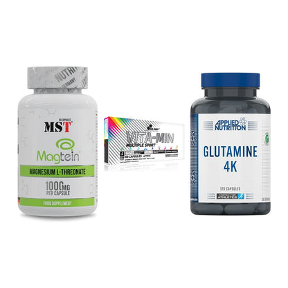 Ausdauer-Set: MST Magnesium + Olimp Vita-Min + Applied Nutritio – alle enthaltenen Artikel