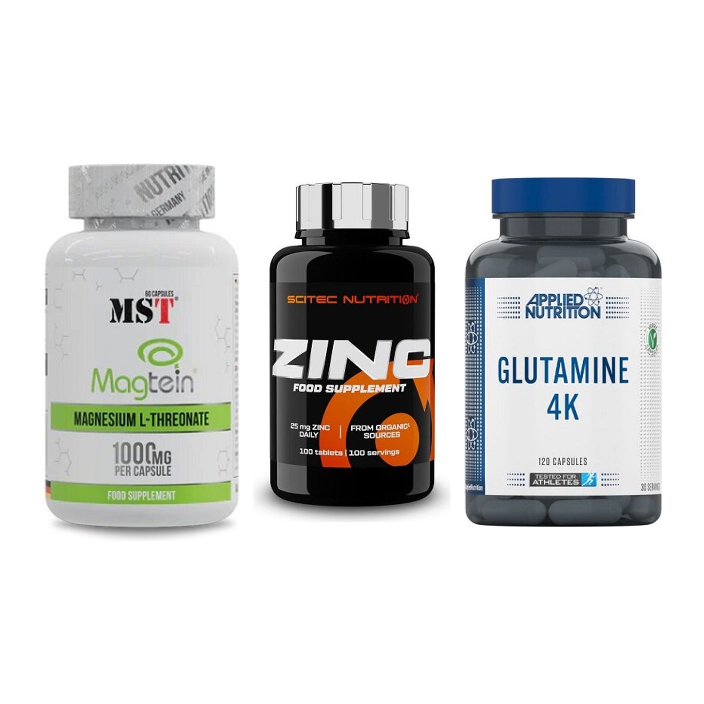 Ausdauer-Set: MST Magnesium + Scitec Zinc + Applied Nutritio – alle enthaltenen Artikel
