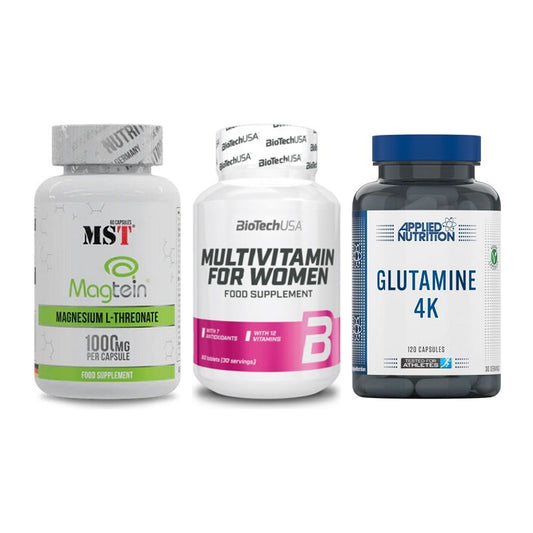 Ausdauer-Set: MST Magnesium + BioTech Multivit + Applied Nutritio – alle enthaltenen Artikel