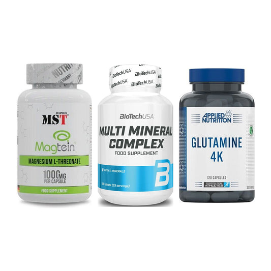 Ausdauer-Set: MST Magnesium + BioTech Multi + Applied Nutritio – alle enthaltenen Artikel