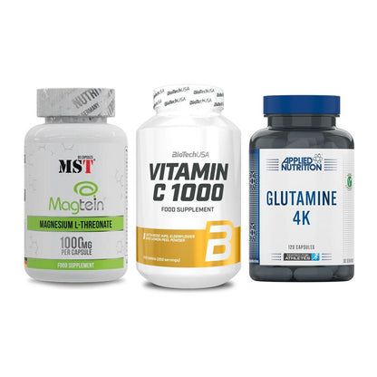 Ausdauer-Set: MST Magnesium + BioTech Vitamin + Applied Nutritio – alle enthaltenen Artikel