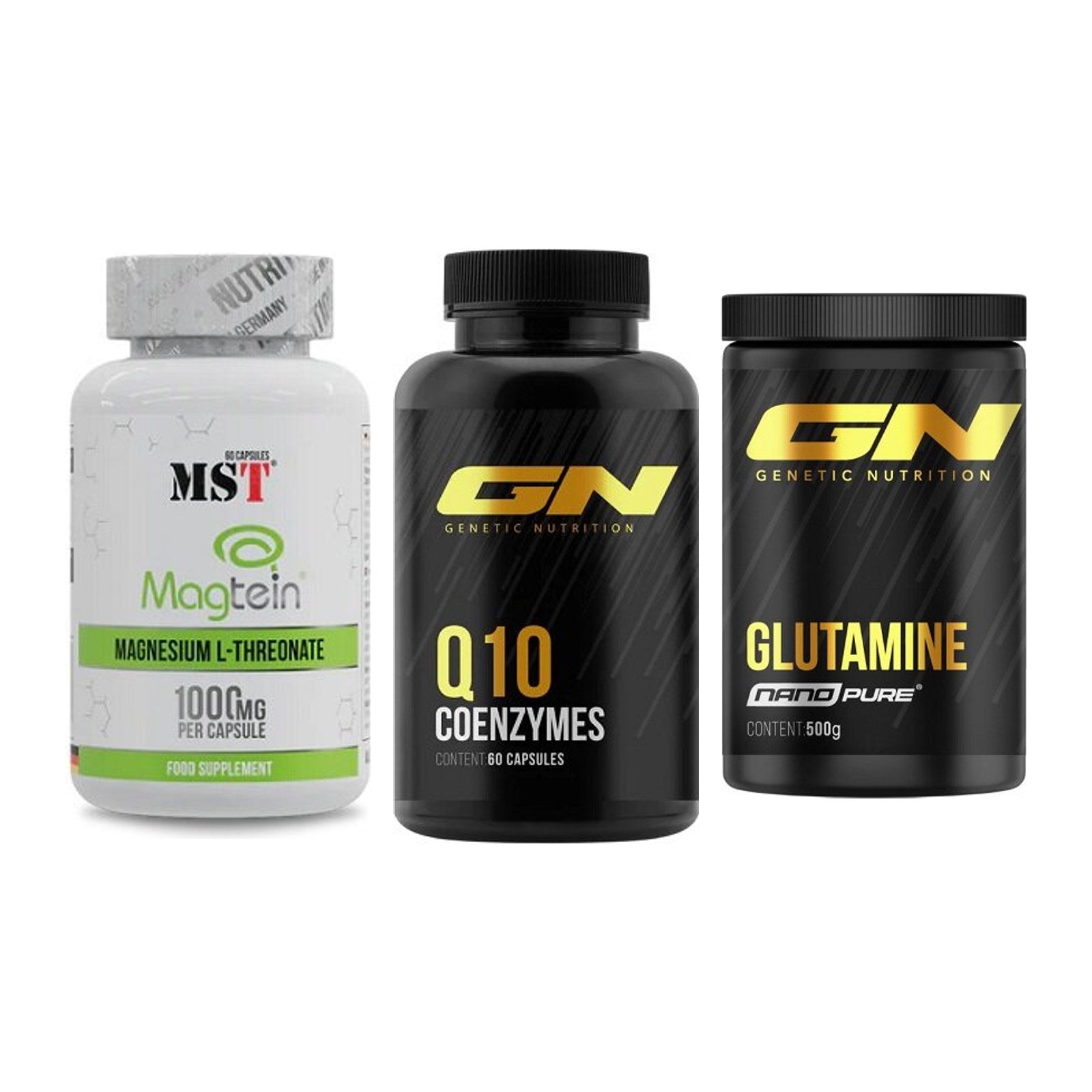 Ausdauer-Set: MST Magnesium + GN Q10 Health + GN Nano Pure – alle enthaltenen Artikel