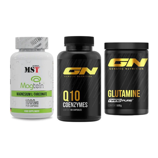 Ausdauer-Set: MST Magnesium + GN Q10 Health + GN Nano Pure – alle enthaltenen Artikel