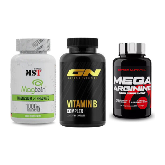 Ausdauer-Set: MST Magnesium + GN Vitamin + Scitec Mega – alle enthaltenen Artikel