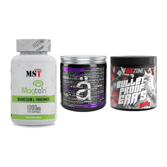 Ausdauer-Set: MST Magnesium + Nanosupps Hype + Big Zone Bulletp – alle enthaltenen Artikel