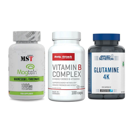 Ausdauer-Set: MST Magnesium + Body Attack + Applied Nutritio – alle enthaltenen Artikel