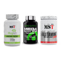 Ausdauer-Set: MST Magnesium + Scitec Mega + MST Glutamine – alle enthaltenen Artikel