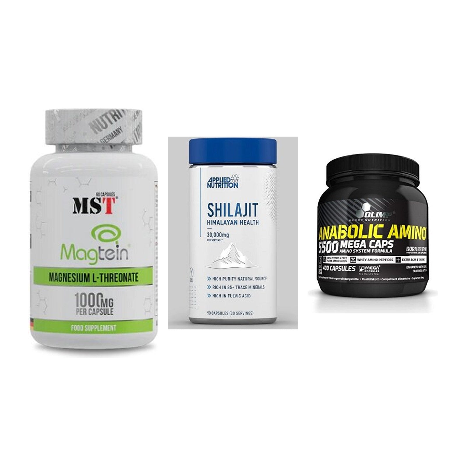 Ausdauer-Set: MST Magnesium + Applied Nutritio + Olimp Anabolic – alle enthaltenen Artikel