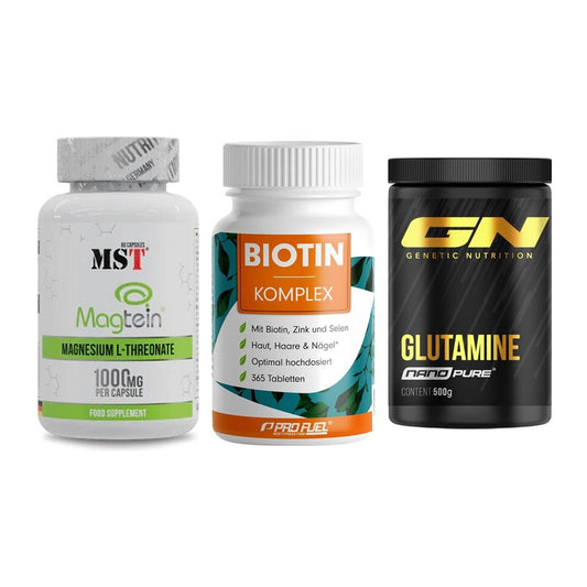 Ausdauer-Set: MST Magnesium + ProFuel BIOTIN + GN Nano Pure – alle enthaltenen Artikel