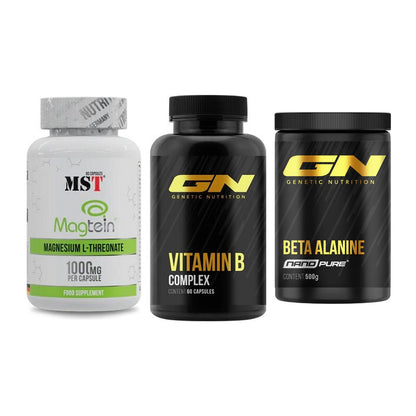 Ausdauer-Set: MST Magnesium + GN Vitamin + GN Nano Beta – alle enthaltenen Artikel