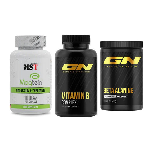 Ausdauer-Set: MST Magnesium + GN Vitamin + GN Nano Beta – alle enthaltenen Artikel