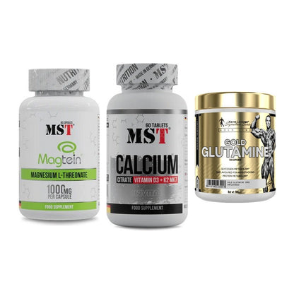 Ausdauer-Set: MST Magnesium + MST Calcium + Kevin Levrone – alle enthaltenen Artikel