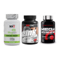 Ausdauer-Set: MST Magnesium + Big Zone Zink + Scitec Mega – alle enthaltenen Artikel