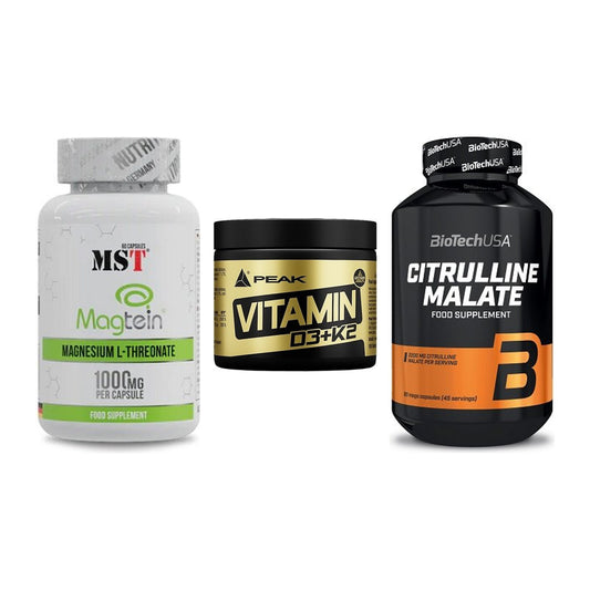 Ausdauer-Set: MST Magnesium + Peak Vitamin + BioTech Citrulli – alle enthaltenen Artikel