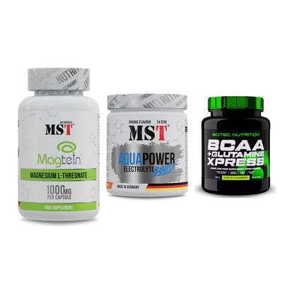 Ausdauer-Set: MST Magnesium + MST Aqua Power + Scitec BCAA – alle enthaltenen Artikel