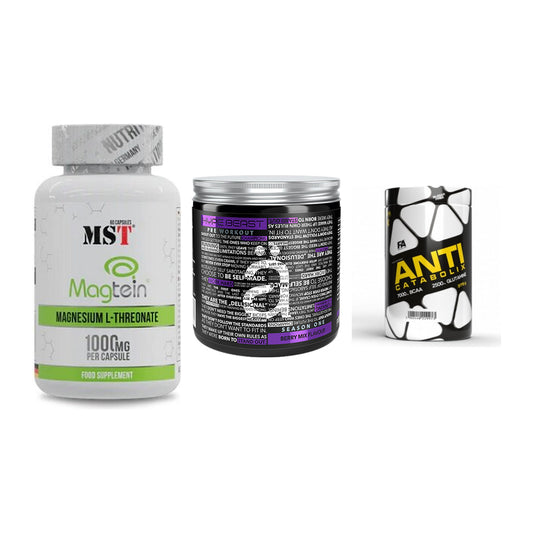 Ausdauer-Set: MST Magnesium + Nanosupps Hype + FA Nutrition – alle enthaltenen Artikel
