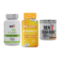 Ausdauer-Set: MST Magnesium + INLEAD Vitamin C + MST BCAA Huge – alle enthaltenen Artikel