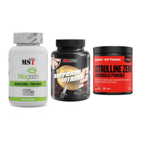 Ausdauer-Set: MST Magnesium + Big Zone Buffere + Body Attack 100