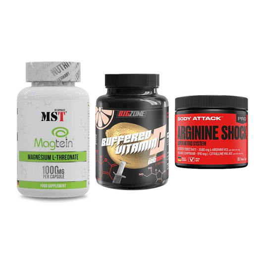 Ausdauer-Set: MST Magnesium + Big Zone Buffere + Body Attack – alle enthaltenen Artikel