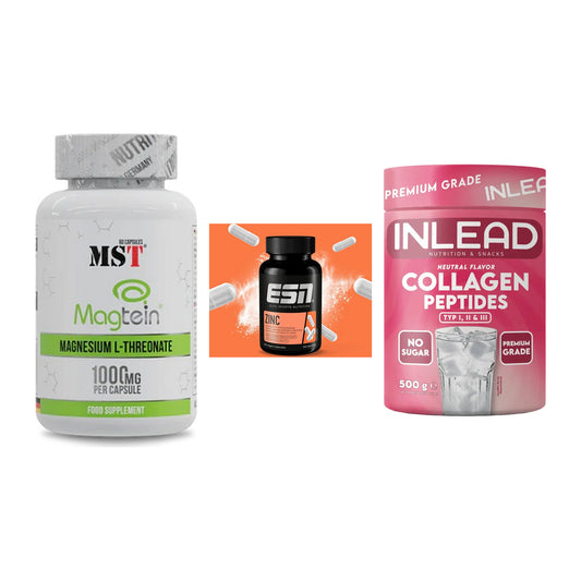 Ausdauer-Set: MST Magnesium + ESN Zinc + INLEAD Collagen – alle enthaltenen Artikel
