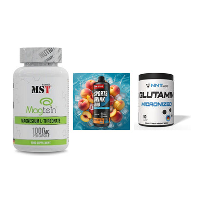 Ausdauer-Set: MST Magnesium + Body Attack + NNT Glutamin – alle enthaltenen Artikel