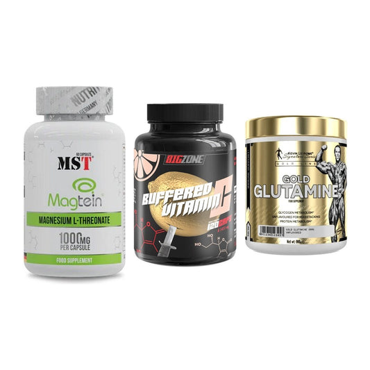 Ausdauer-Set: MST Magnesium + Big Zone Buffere + Kevin Levrone – alle enthaltenen Artikel