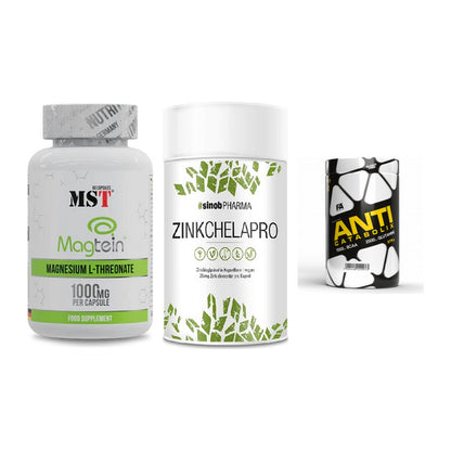Ausdauer-Set: MST Magnesium + Sinob Zink + FA Nutrition – alle enthaltenen Artikel