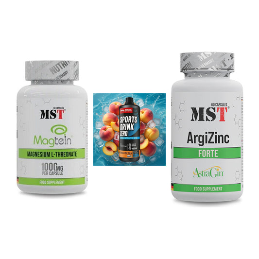 Ausdauer-Set: MST Magnesium + Body Attack + MST ArgiZinc – alle enthaltenen Artikel