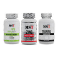 Ausdauer-Set: MST Magnesium + MST Zinc Chelate + MST Taurine – alle enthaltenen Artikel