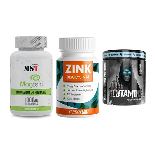 Ausdauer-Set: MST Magnesium + ProFuel Zink + Skull Labs – alle enthaltenen Artikel