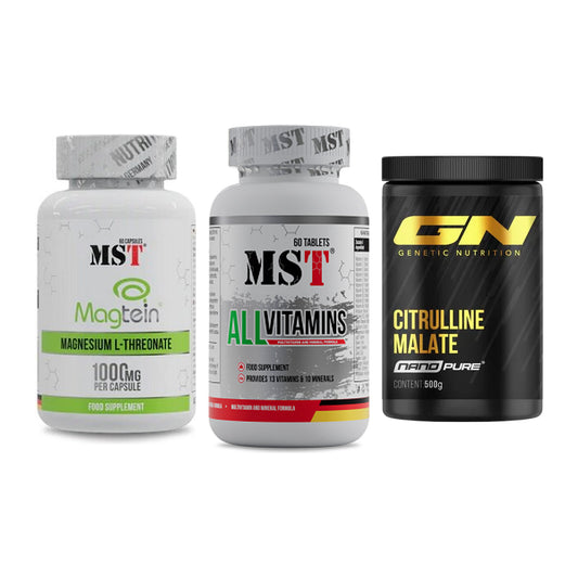 Ausdauer-Set: MST Magnesium + MST All Vitamins + GN Citrulline – alle enthaltenen Artikel