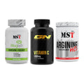 Ausdauer-Set: MST Magnesium + GN Vitamin C + MST Arginine HCL – alle enthaltenen Artikel