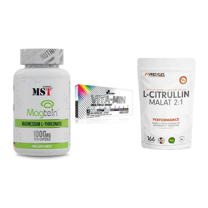 Ausdauer-Set: MST Magnesium + Olimp Vita-Min + ProFuel L-Citrul – alle enthaltenen Artikel