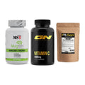 Ausdauer-Set: MST Magnesium + GN Vitamin C + MySupps Glutamin – alle enthaltenen Artikel