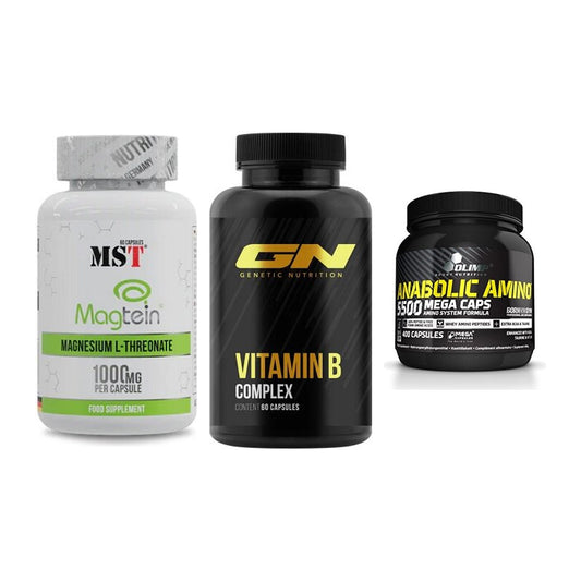 Ausdauer-Set: MST Magnesium + GN Vitamin + Olimp Anabolic – alle enthaltenen Artikel