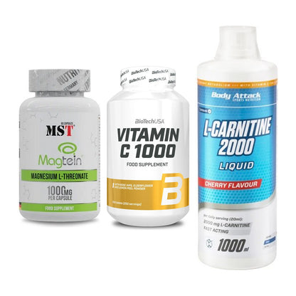 Ausdauer-Set: MST Magnesium + BioTech Vitamin + Body Attack – alle enthaltenen Artikel