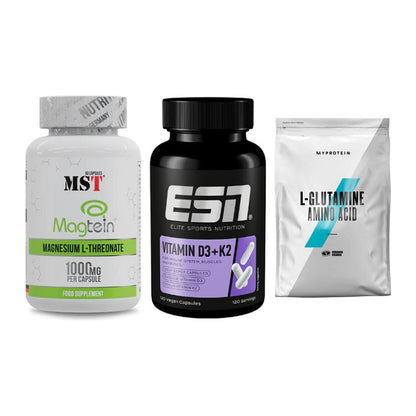 Ausdauer-Set: MST Magnesium + ESN Vitamin D3 + MyProtein – alle enthaltenen Artikel