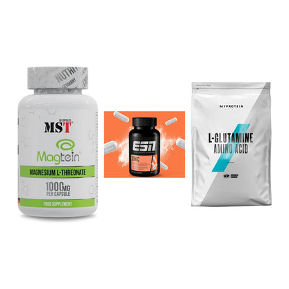 Ausdauer-Set: MST Magnesium + ESN Zinc + MyProtein – alle enthaltenen Artikel