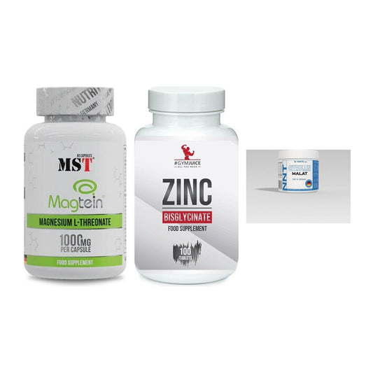 Ausdauer-Set: MST Magnesium + #GYMJUICE ZINC + NNT Citrullin – alle enthaltenen Artikel