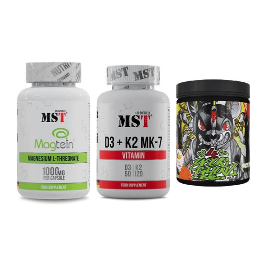 Ausdauer-Set: MST Magnesium + MST Vitamin D3 + BPS-Pharma EAA´s – alle enthaltenen Artikel